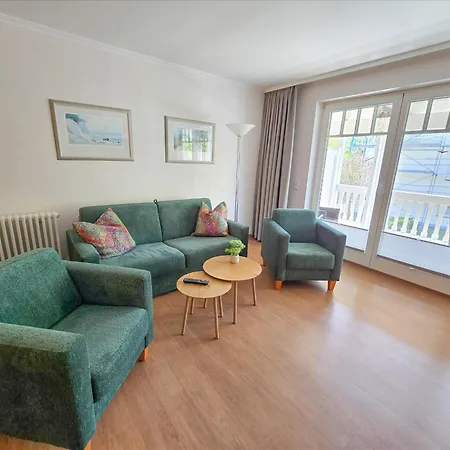 Duenenpark - Klassik Mit 2 Schlafzimmern Und Balkon Im Obergeschoss 065